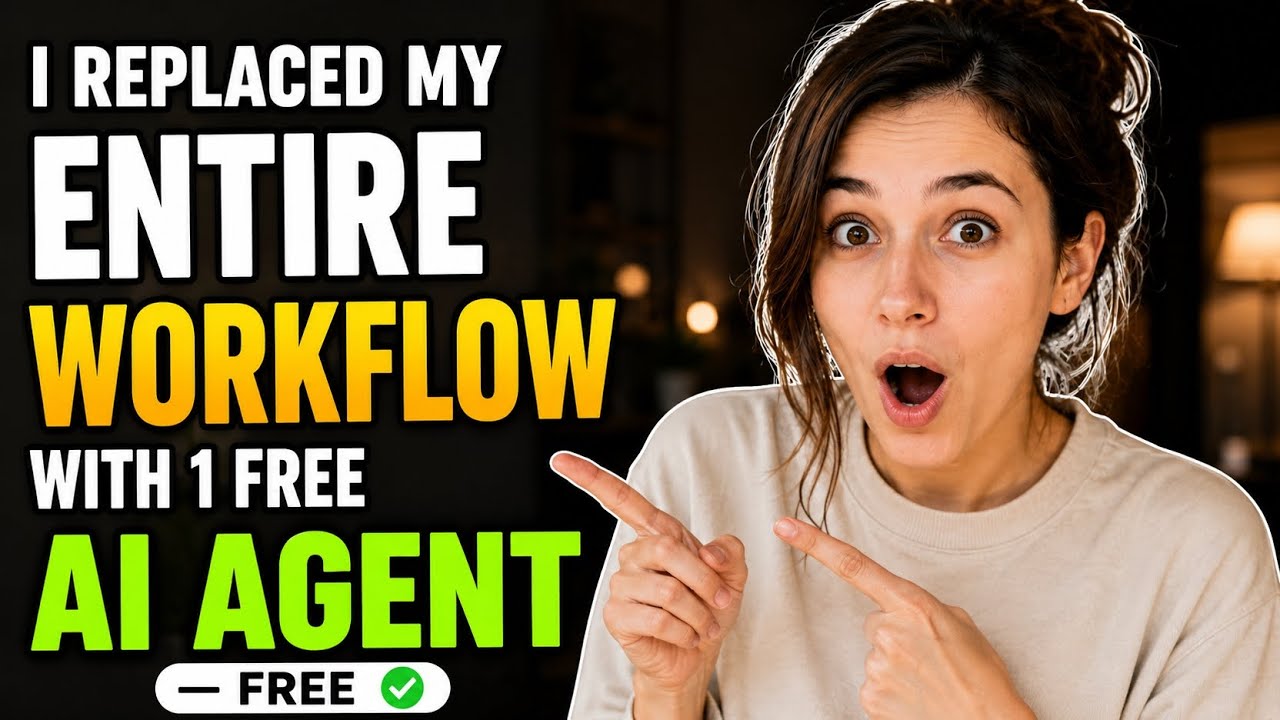 How I Automated My Entire Work With 1 FREE AI Agent (No Code 2026)