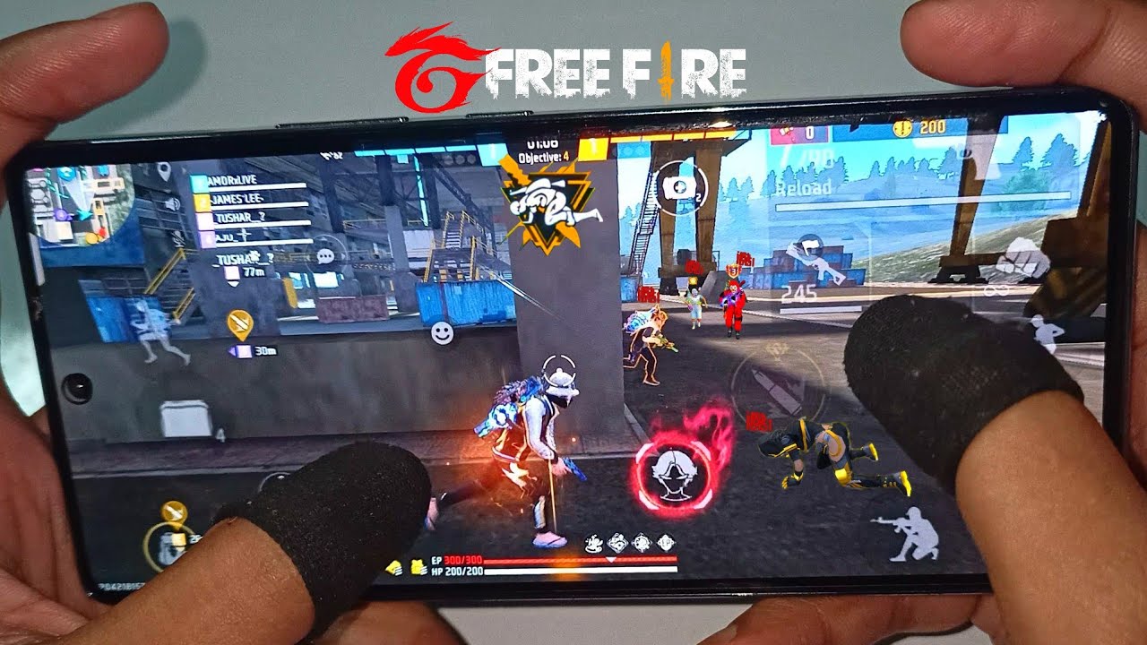 free fire gameplay 2 finger handcam 🎀 infinix gt 20 pro