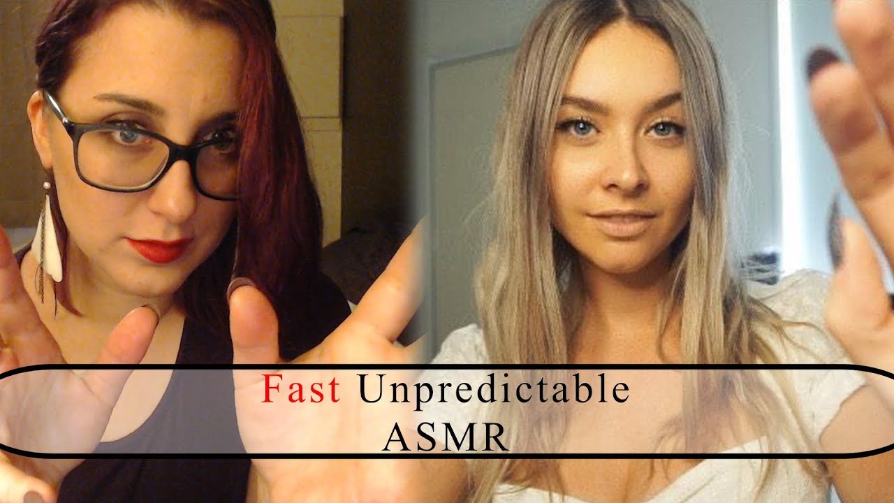 Spontaneous, Fast Unpredictable ASMR Triggers | Hand Movements with Simply Kel ASMR