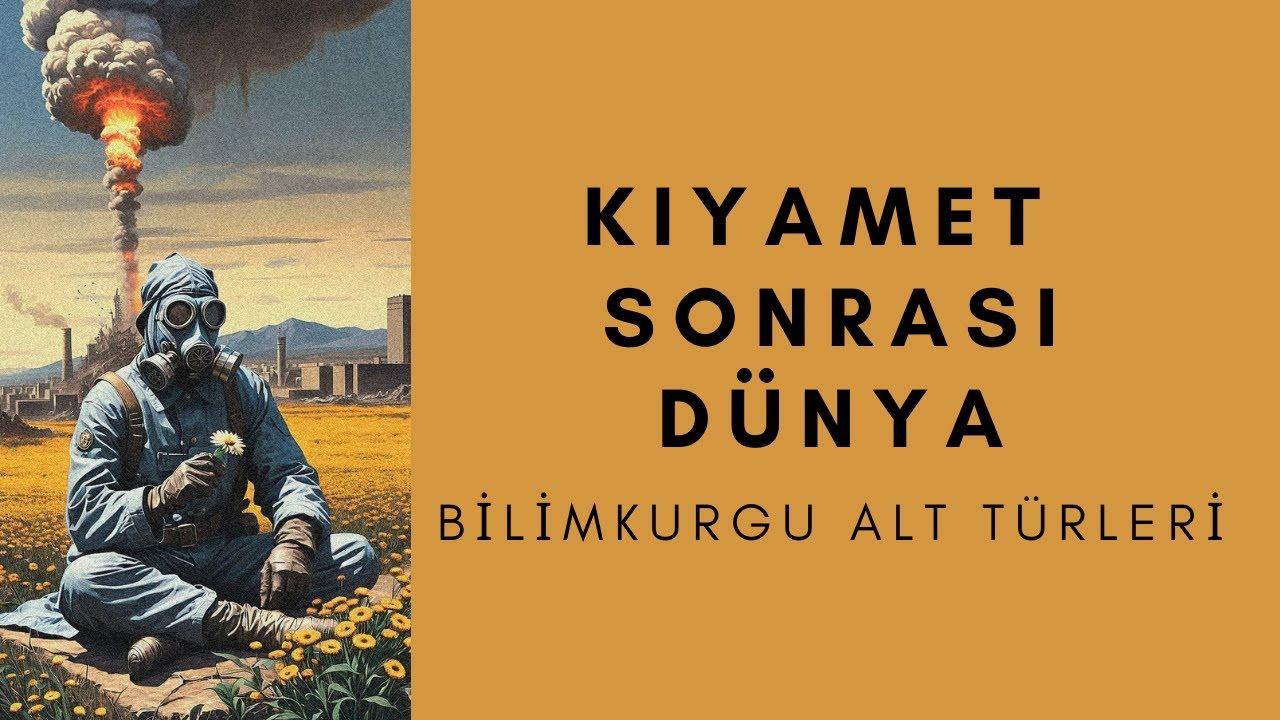 KIYAMET SONRASI DÜNYA-BİLİMKURGU ALT TÜRLERİ-KİTAP ÖNERİLERİ
