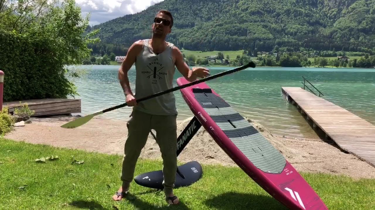 How to: Flatwater SUP Foil Start ( deutsch )
