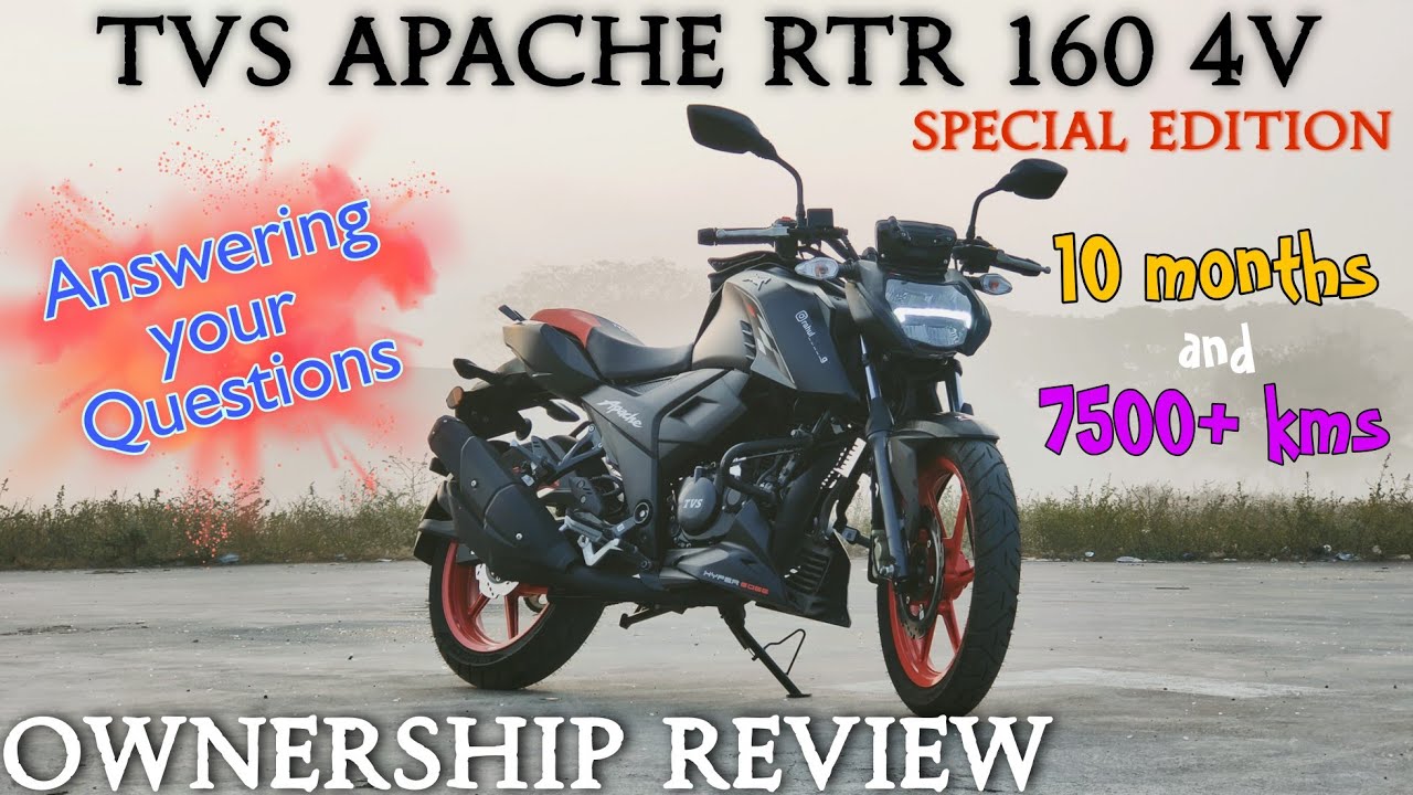 My Ownership Review of TVS Apache RTR 160 4v Special Edition | Answering your Questions in TAMIL
