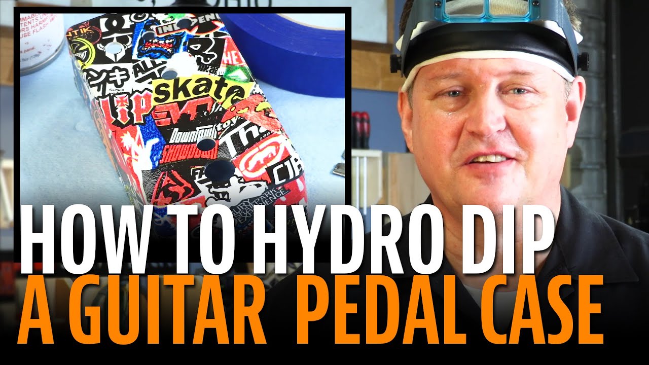 Tips for Hydro Dipping DIY Guitar Pedals