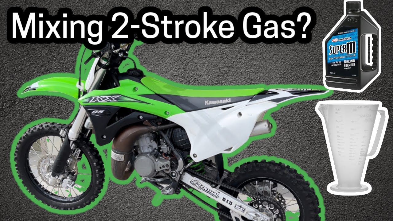 Mixing 2-Stroke Gas | Which Ratio is Best? | Kawasaki Kx85 Kx100 Dirt Bike