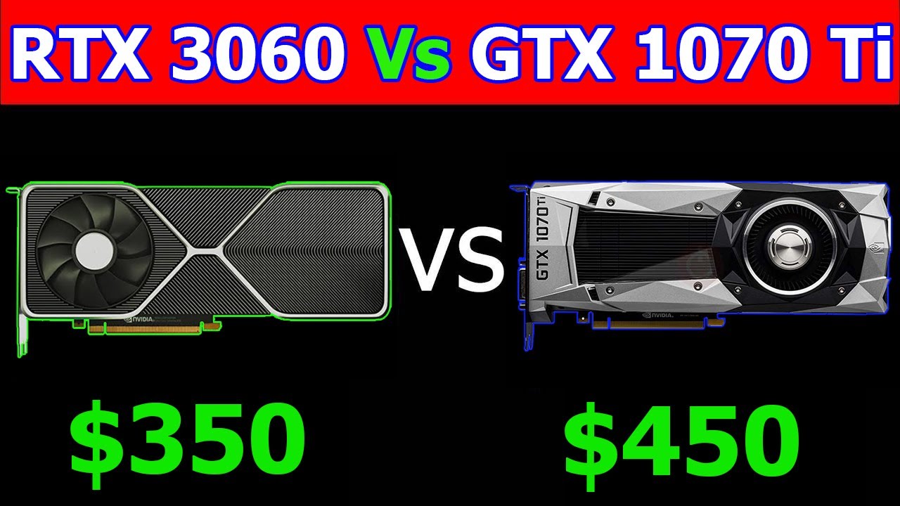 RTX 3060 Vs GTX 1070 TI  || 1080p, Ultra Setting  Gaming Benchmarks.