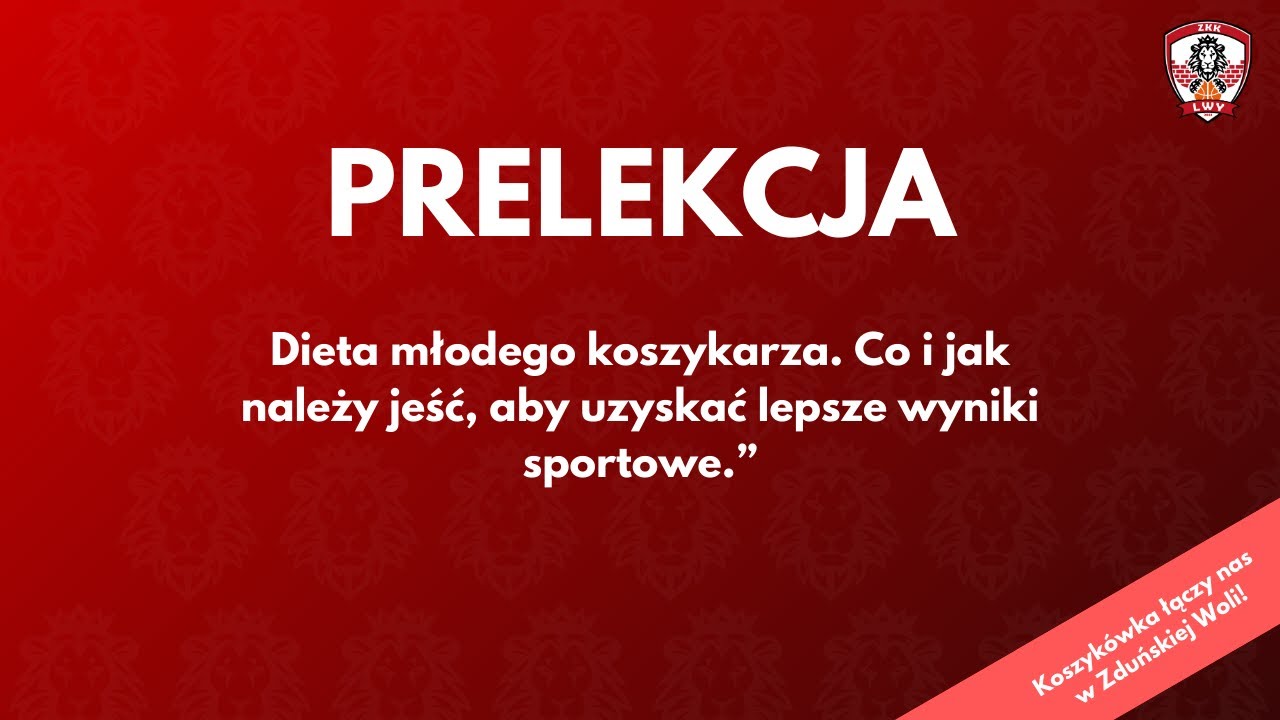 Wydarzenie "Turniej 2vs2 i Prelekcja na temat żywienia młodego sportowca" - Prelekcja