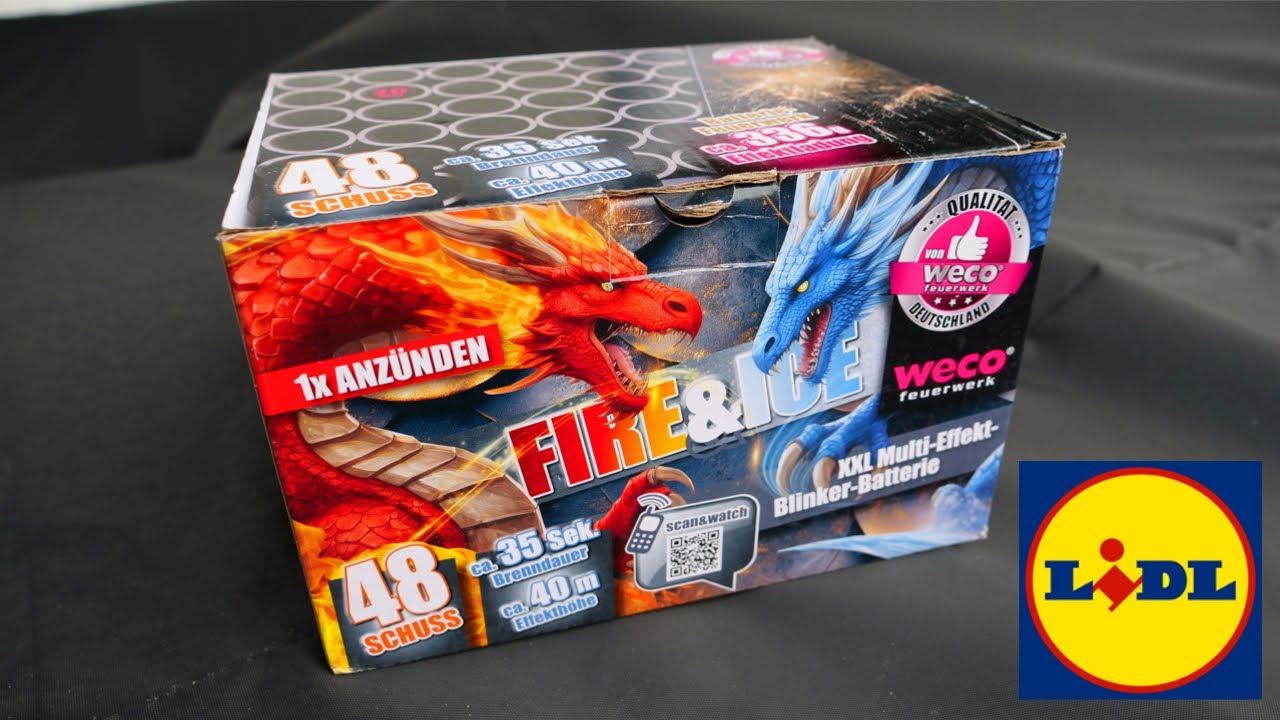 Lidl Neuheit 2025 | Weco Fire & Ice Batterie | 16,99€ [Werbung]