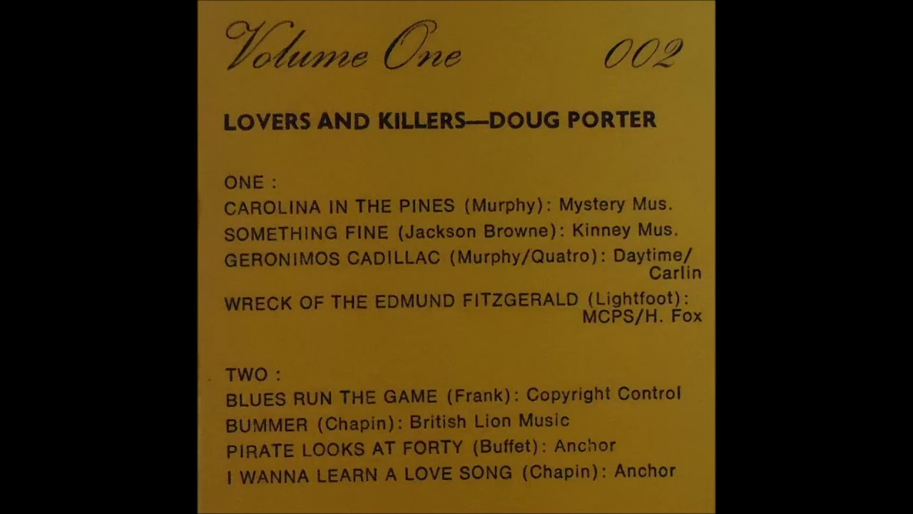 Doug Porter - Something Fine '77