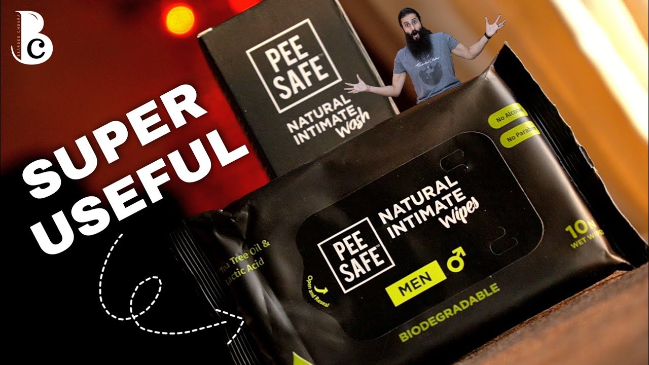 Pee Safe Intimate Wash & Intimate Wipes For Men - Best Intimate Hygiene Combo? | Bearded Chokra