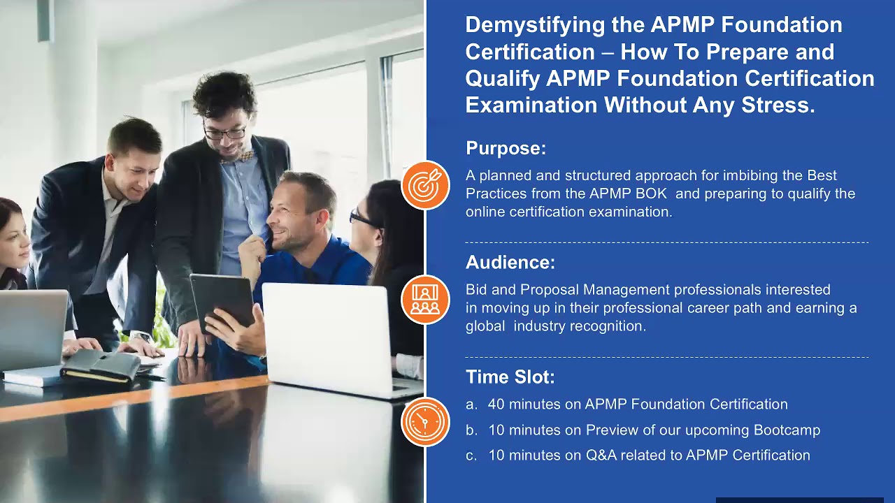Demystifying the APMP Foundation Certification