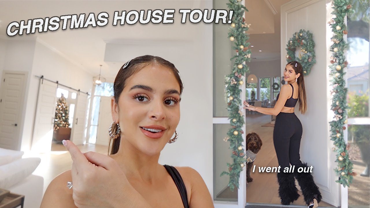 MY CHRISTMAS HOUSE TOUR!! (vlogmas day 1)