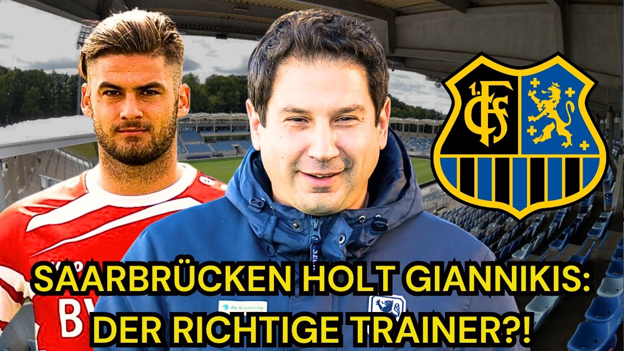 1. FC Saarbrücken: Giannikis der RICHTIGE Trainer?!