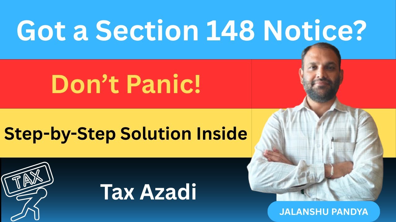 📌 Section 148 Income Tax Notice | What to Do If You Receive One? | Step-by-Step Guide 📌
