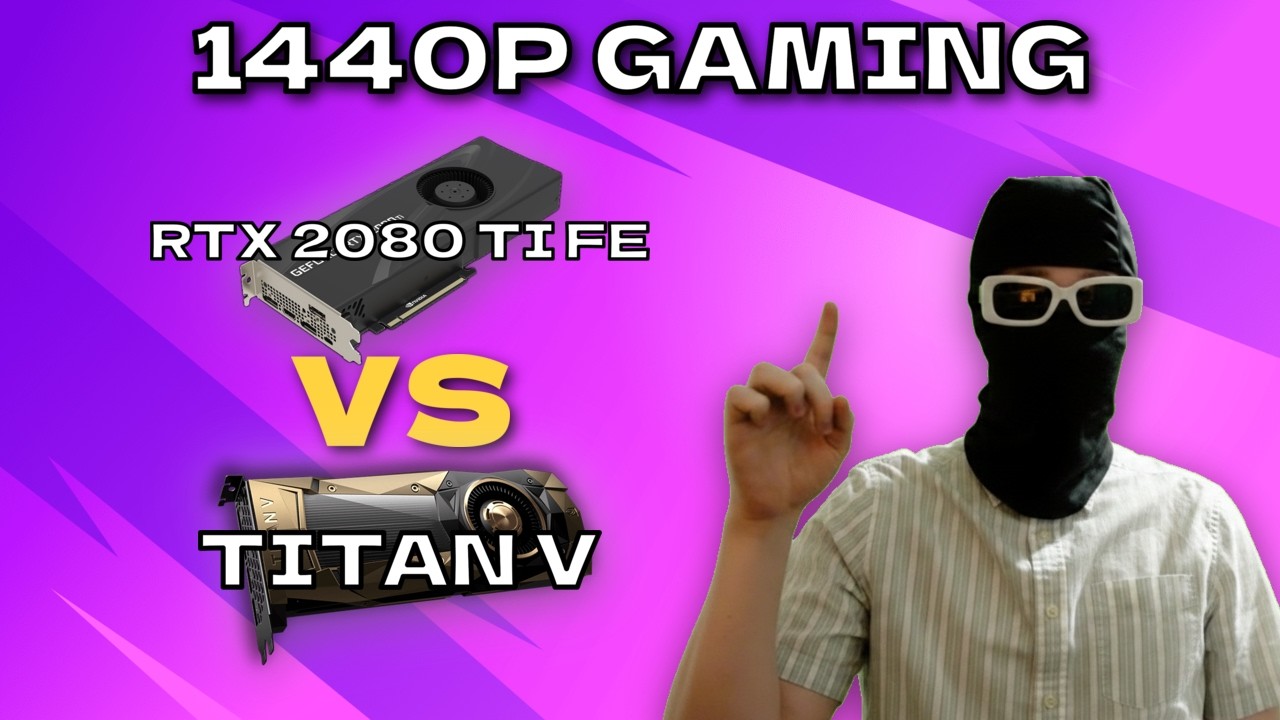 RTX 2080 Ti Founders Edition vs TITAN V (1440p Gaming Benchmarks)
