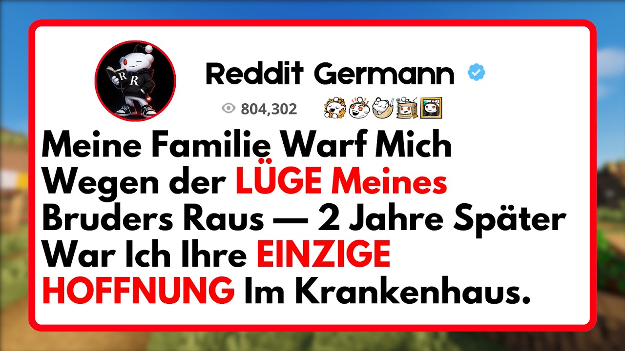Meine Familie WARF Mich Wegen Meines Bruders LÜGE Raus — 2 Jahre Später War Ich Ihre EINZIGE CHANCE.
