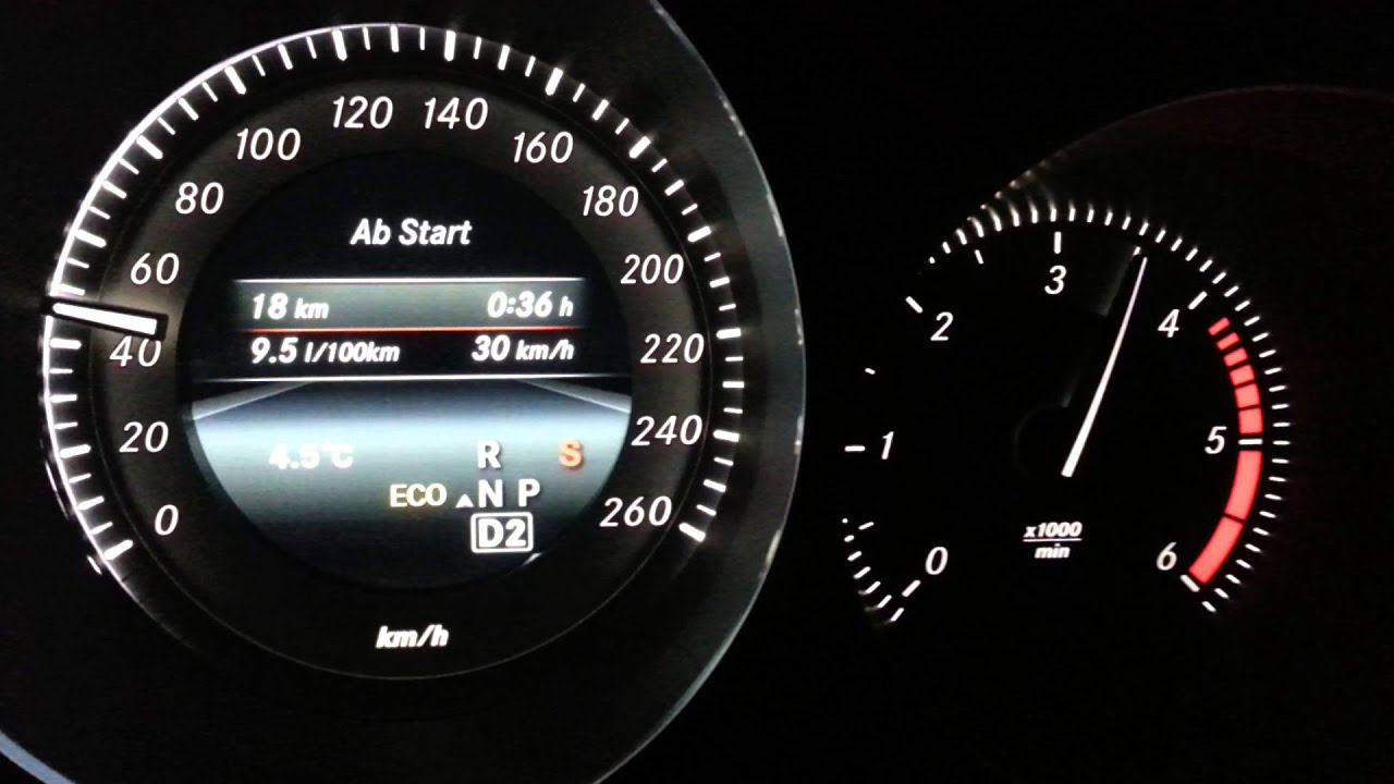 2016 Mercedes-Benz CLS 220 d (BlueTEC) 0-100 km/h (Full HD)