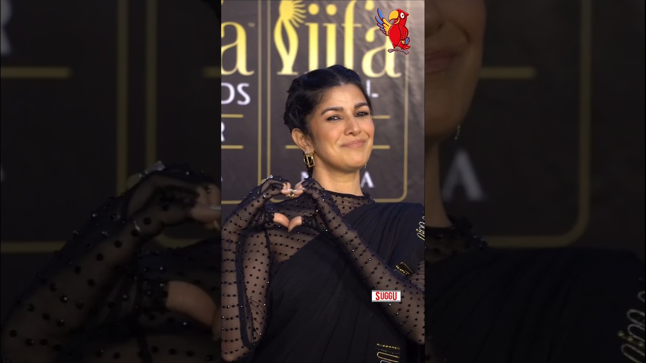 Nimrat Kaur Clicked at IIFA Award 🖤 #nimratkaur #iifa2025 #shorts | Suggu TV
