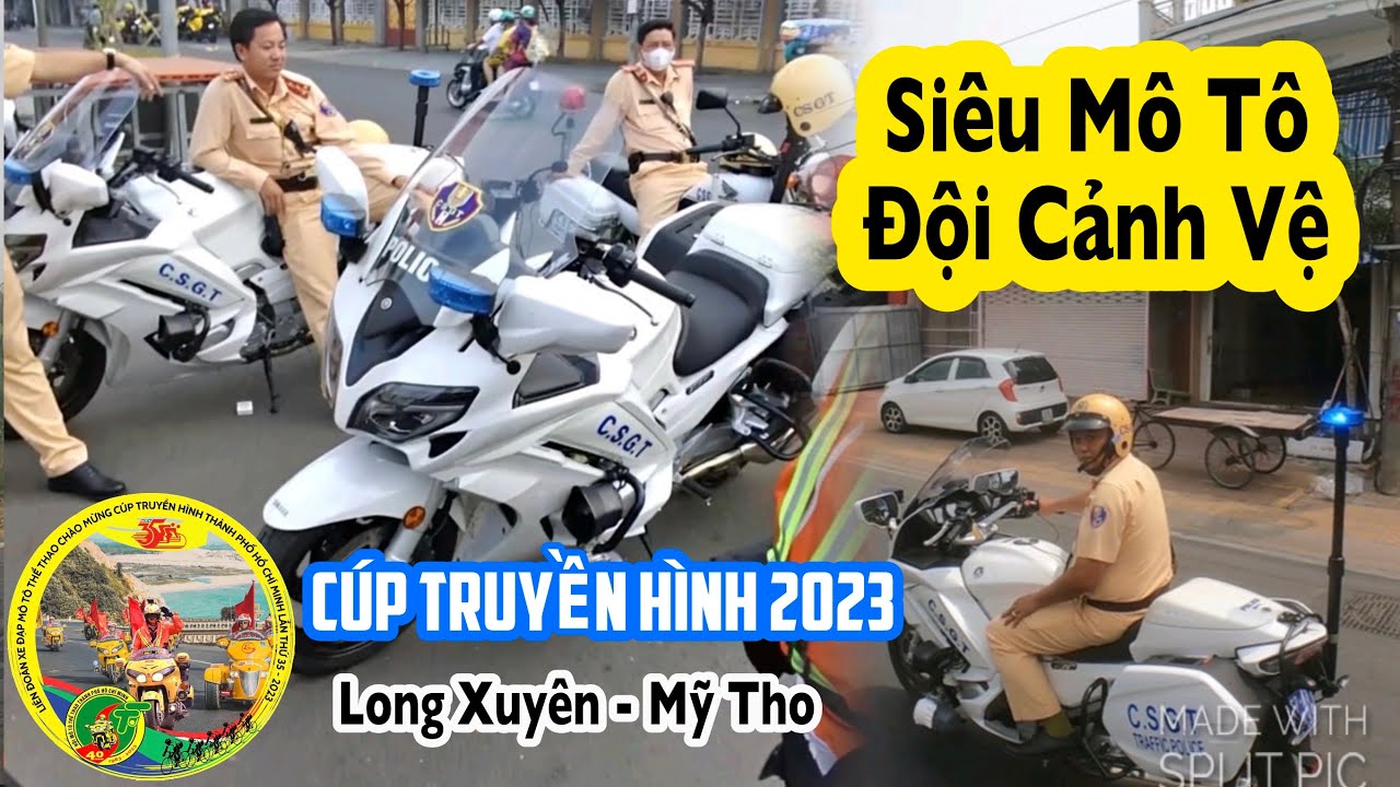 Dẫn Đoàn CTH2023 | Tập 16: Tận mắt “siêu mô tô cảnh vệ triệu view” của CSGT An Giang FJR 1300cc