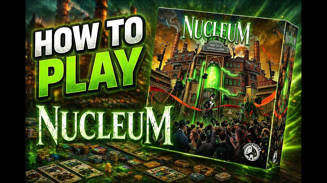 How to play - Nucleum Board Game Rules