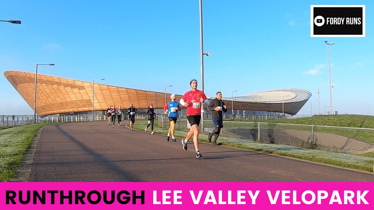 Runthrough Lee Valley Velopark 5k 10k 10 Mile & Half Marathon