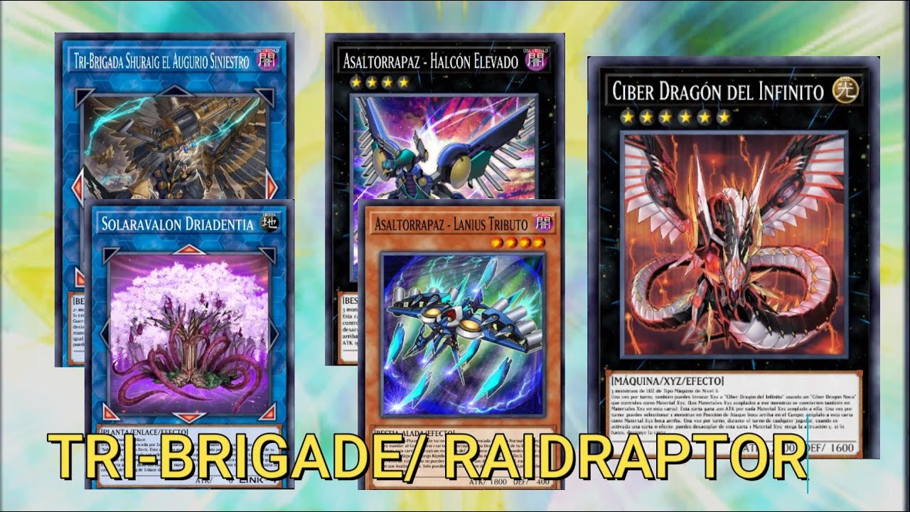 [DUEL LINKS] 2. TRI-BRIGADE / RAIDRAPTOR.  3 INTERRUPCIONES CON INFINITY INCLUIDO.