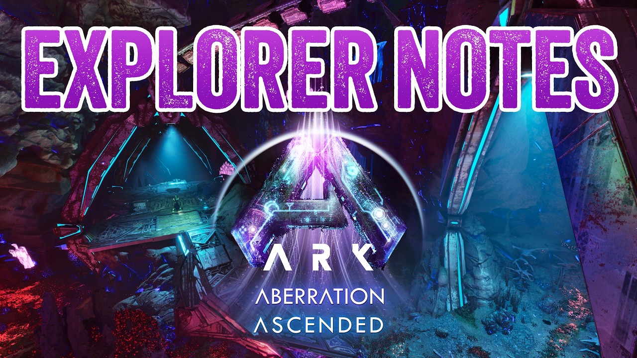 All 177 Explorer Note Locations on Aberration — ARK: Survival Ascended