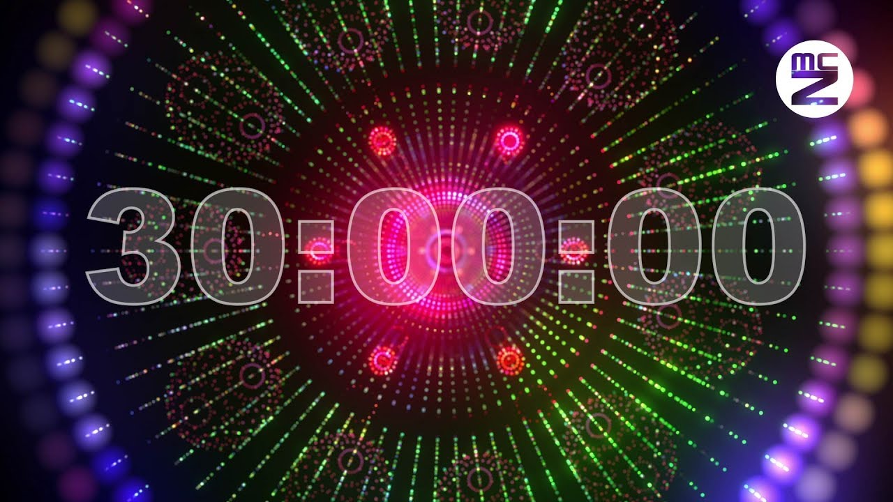 30 Minute Countdown Timer • Progressive House Mix • Energetic Music for Focus & Productivity