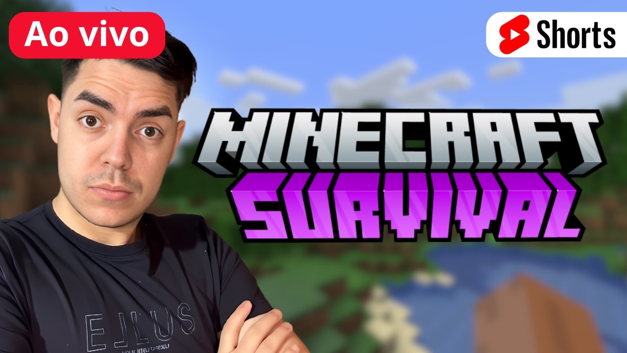 🔥LIVE DE MINECRAFT - Ao VIVO (SHORTS)😱🔥#minecraft