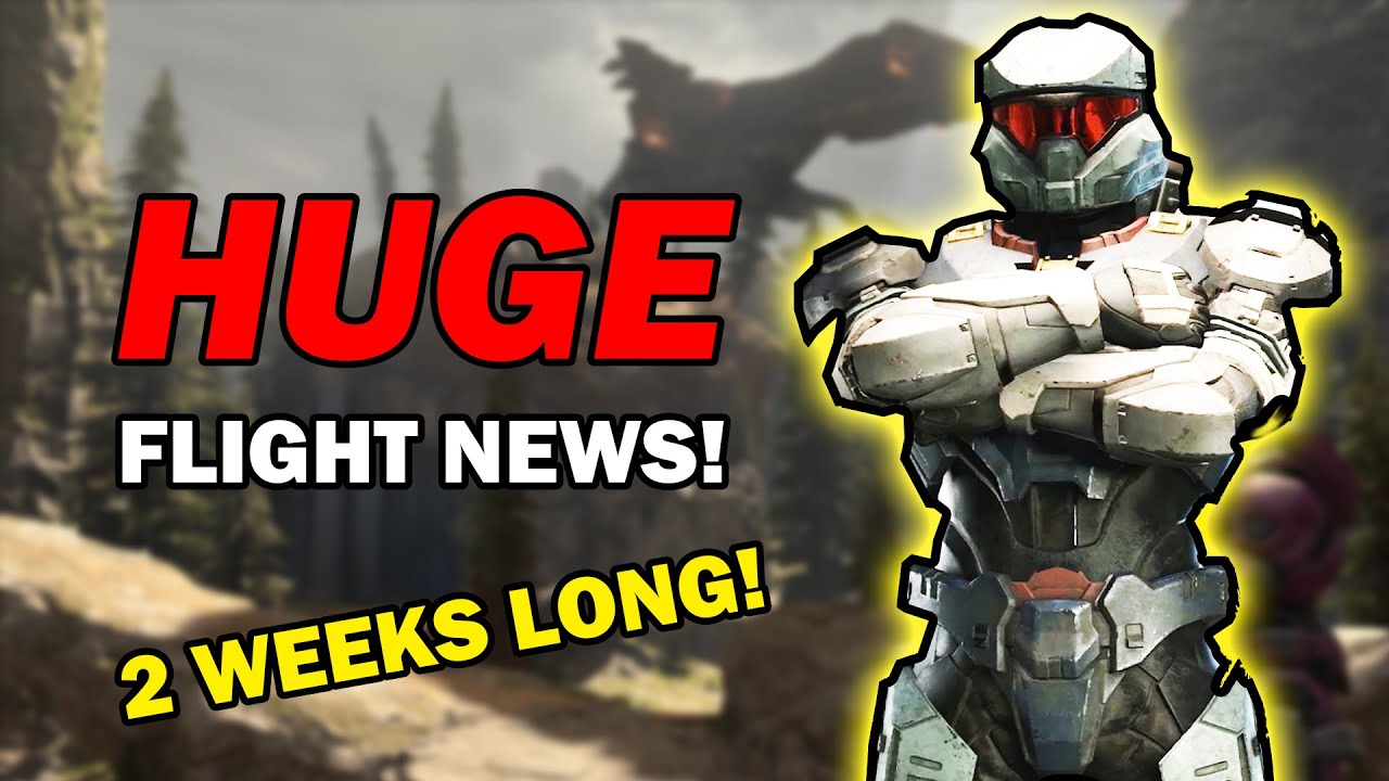 HALO INFINITE FLIGHT NEWS! TWO WEEKS LONG!  (BIG TEAM BATTLE!)