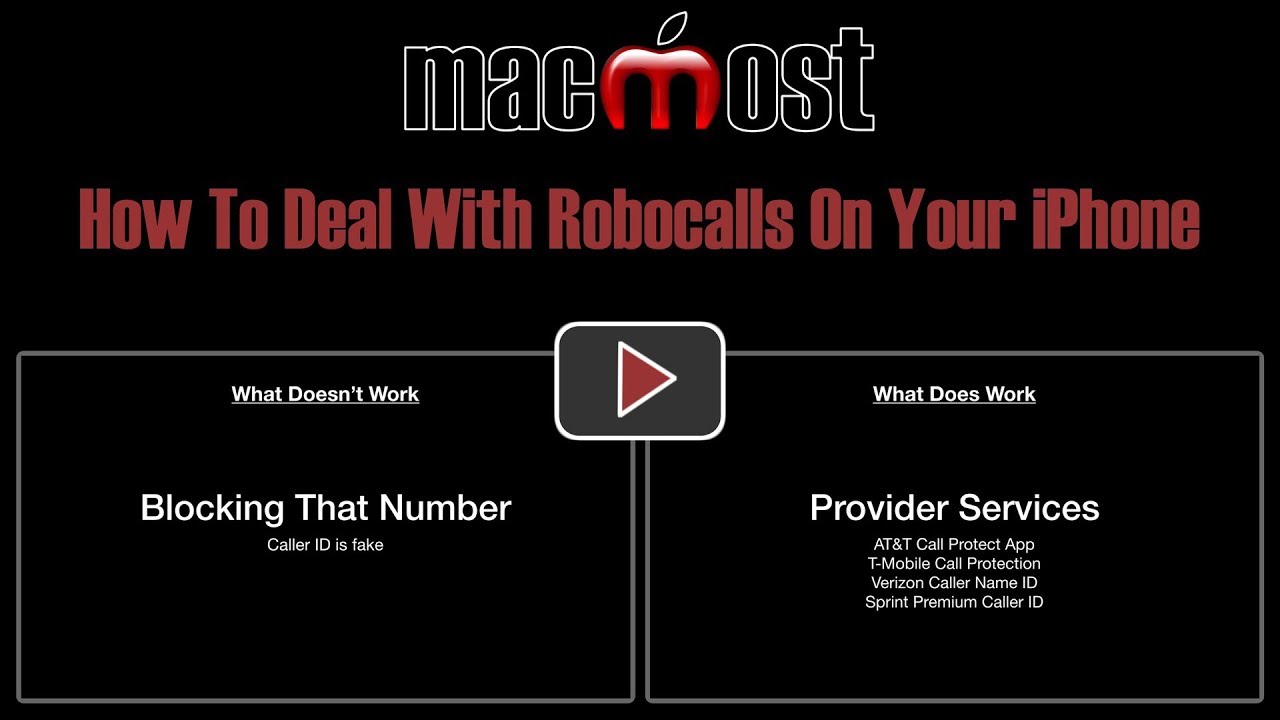 How To Deal With Robocalls On Your iPhone (#1706)