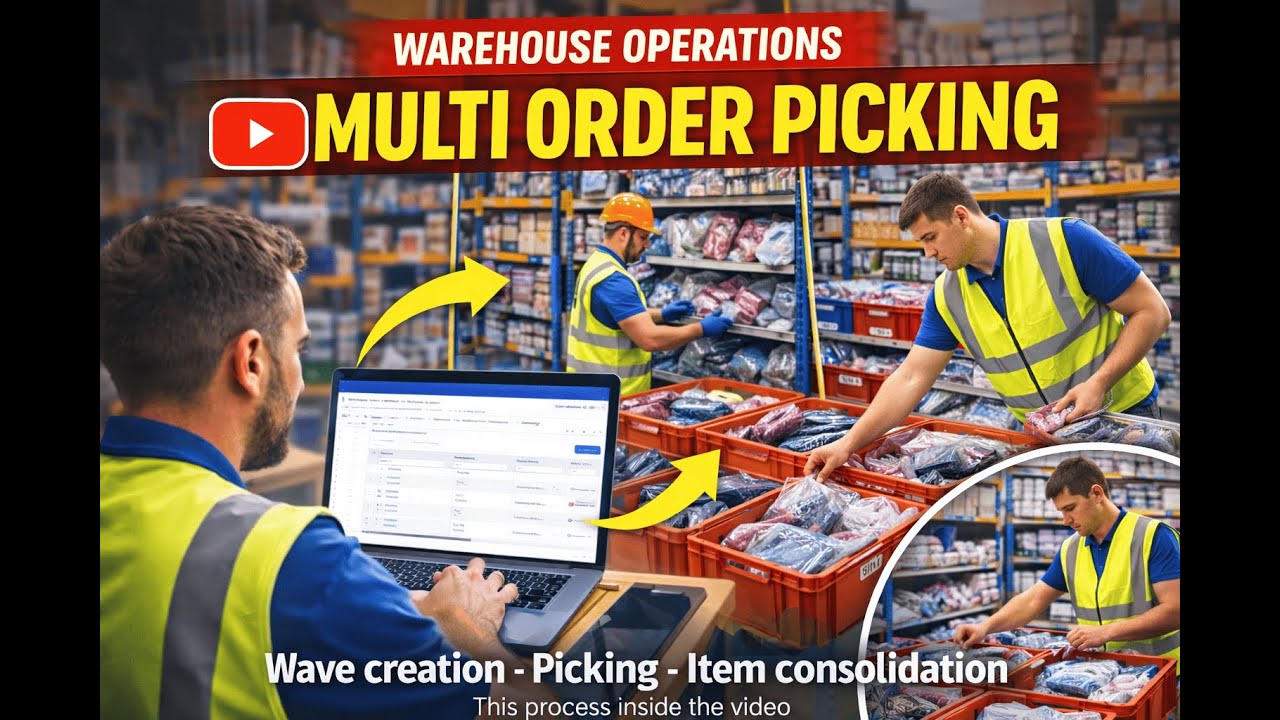 Multi Order picking | Omniful system | Warehouse Operations