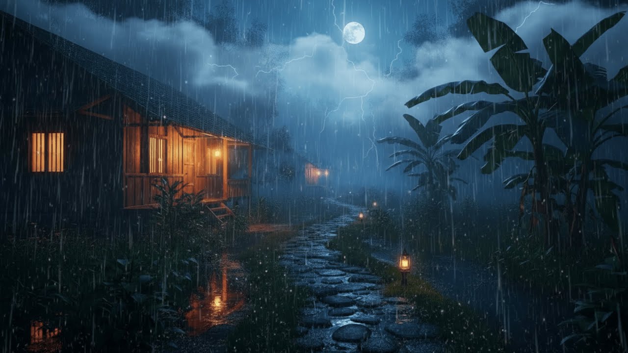 Rain Sounds for Sleeping | Calm & Peaceful Ambience for Insomnia, Anxiety & Deep Sleep