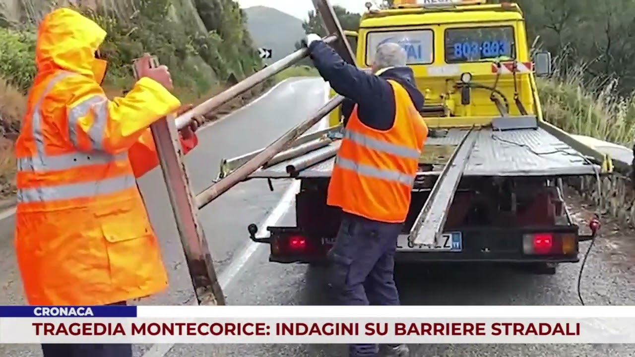 CRONACA. TRAGEDIA MONTECORICE: INDAGINI SU BARRIERE STRADALI