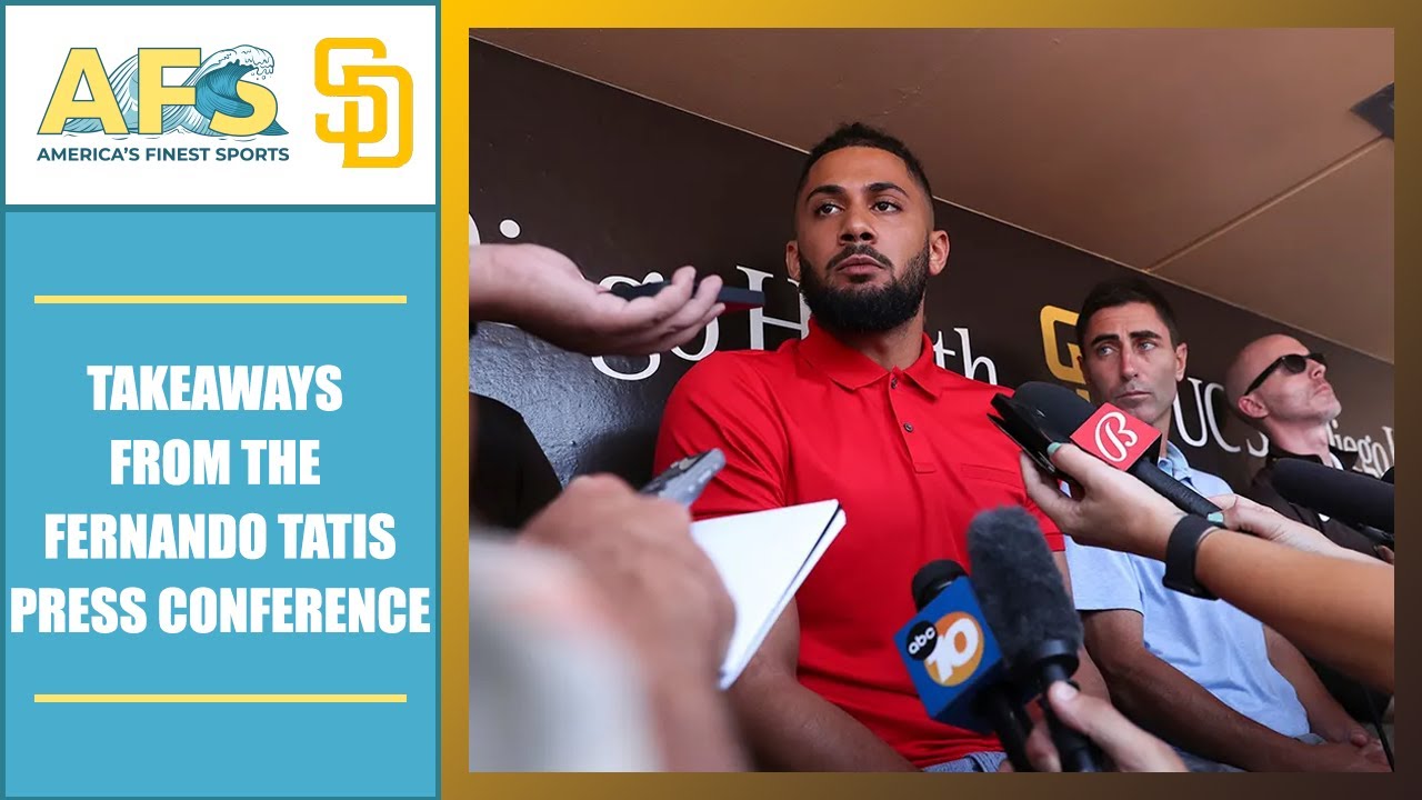 Takeaways from Fernando Tatis' Press Conference & Apology