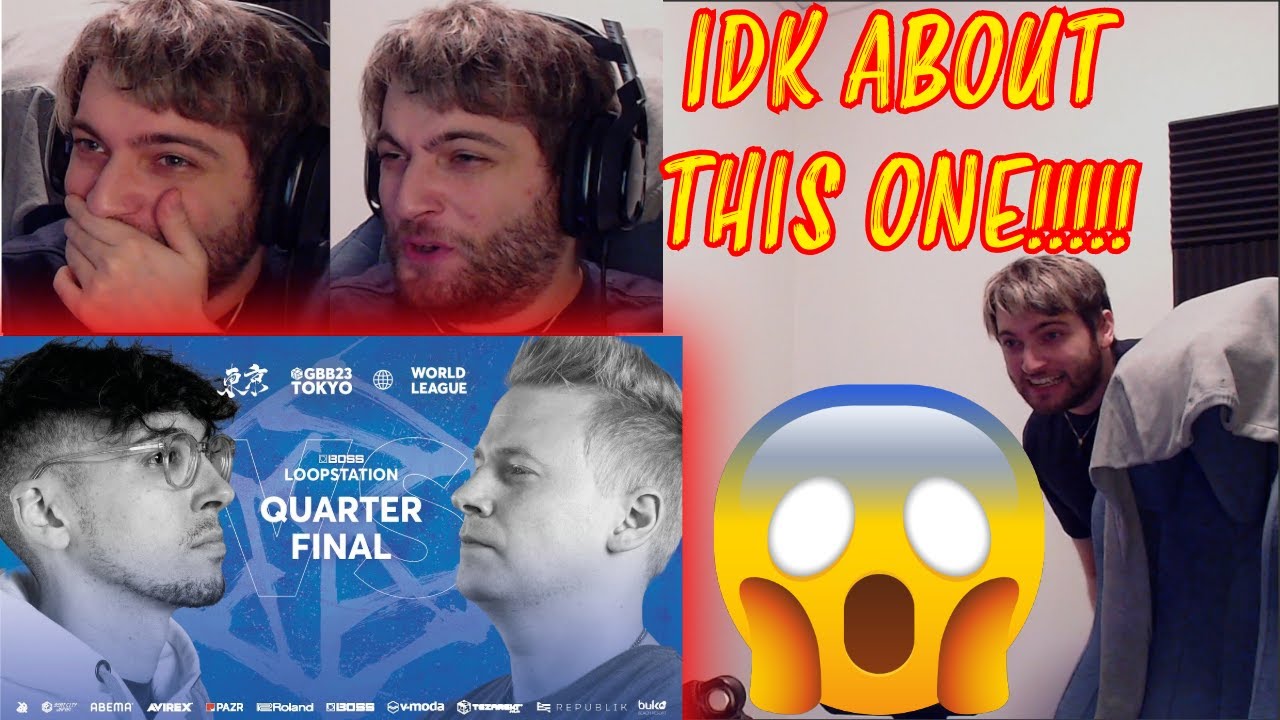 BreZ 🇫🇷 против AVH 🇳🇱 | GBB 2023 | LOOPSTATION | Четвертьфинал (реакция) #beatbox #реакция