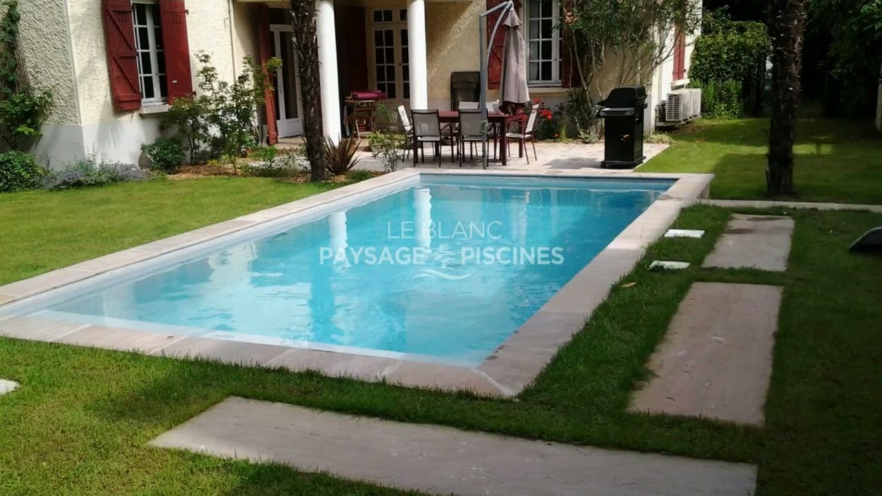 Réalisation PISCINE § AMENAGEMENTS par LE BLANC PAYSAGE § PISCINES à GER 64530