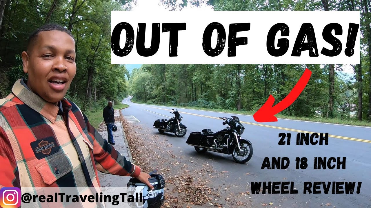 How does the New RC Components 21 and 18 Inch Wheel Handle on the Street Glide?