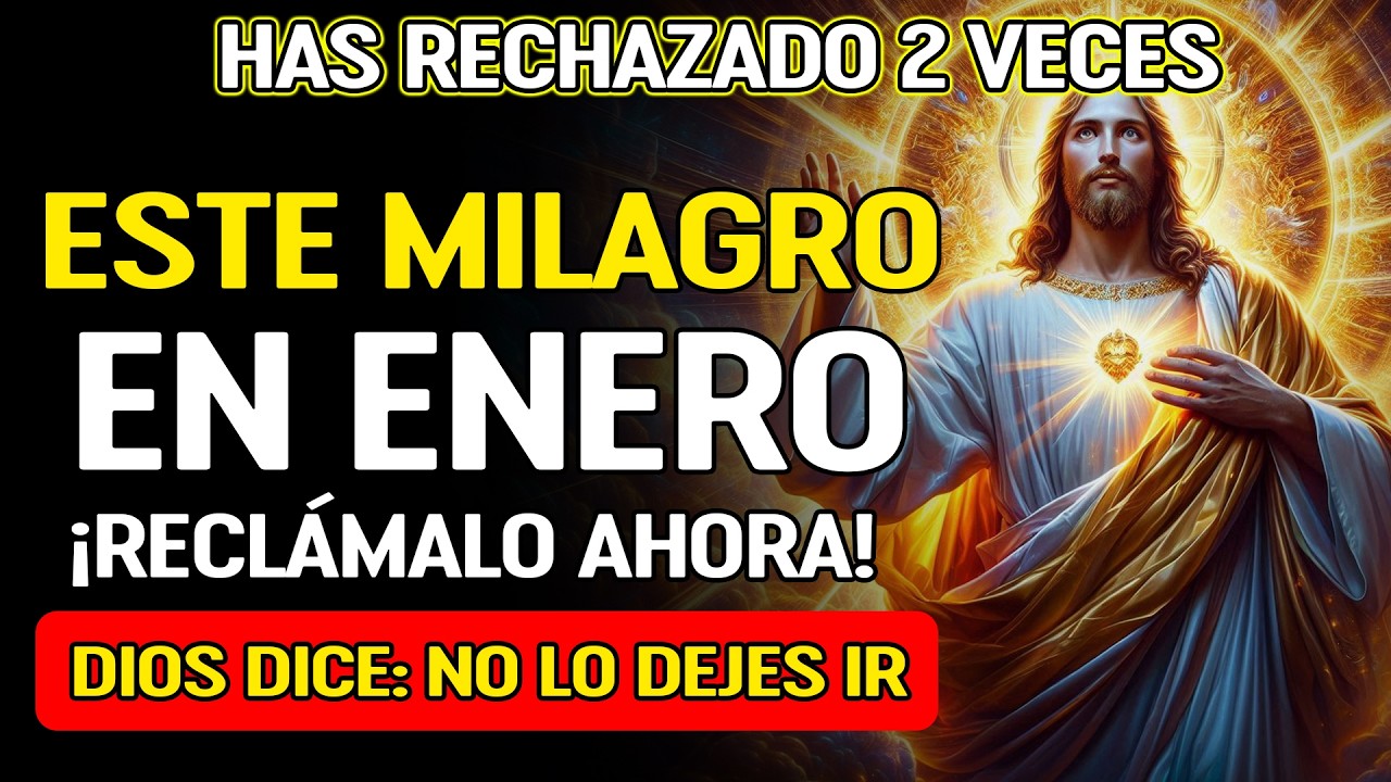 DIOS DICE: FALTAN 3 DÍAS PARA QUE UNA GRAN BENDICIÓN LLEGUE A TU HOGAR Y TU VIDA CAMBIE PARA SIEMPRE