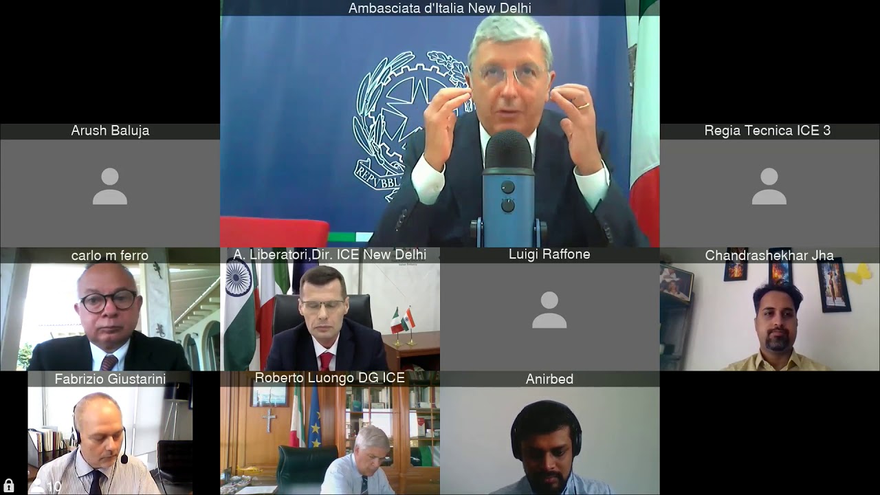 Presentazione dell'accordo tra ICE e Flipkart - Webinar