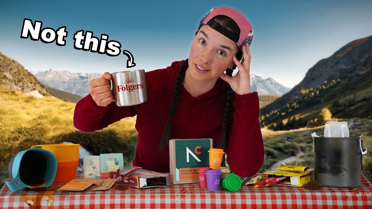 The BEST Instant Coffee for Backpackers (I tried them all)