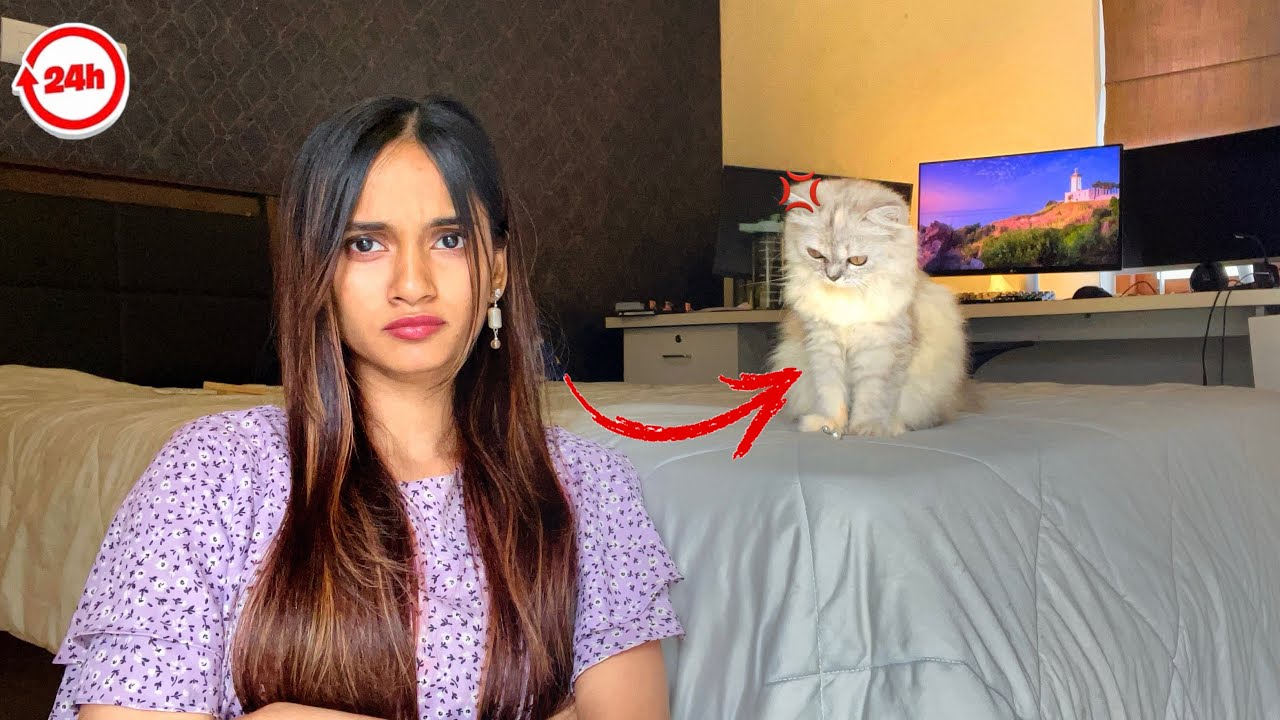 Ignoring My Cat for a Day 😿DUDyX
