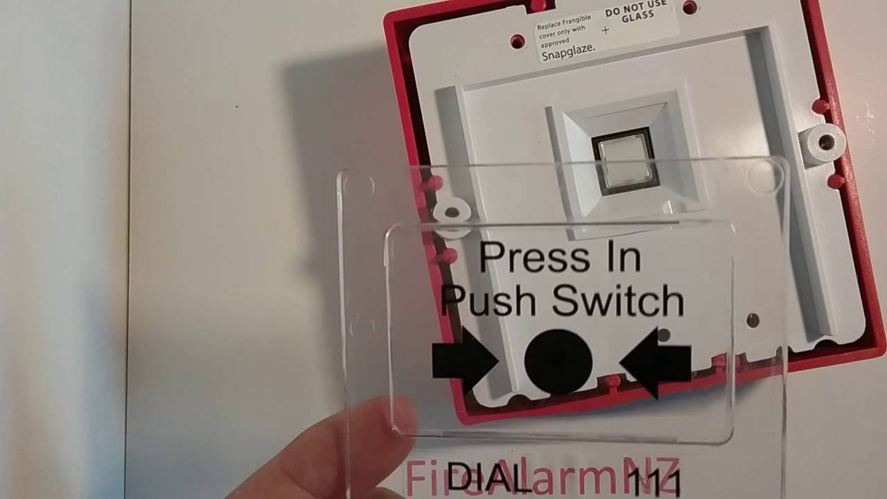 New Zealand Fire alarms 1/4 - Manual Call points