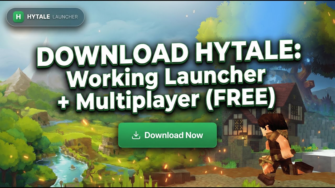 DOWNLOAD HYTALE: Working Launcher + Multiplayer (FREE)