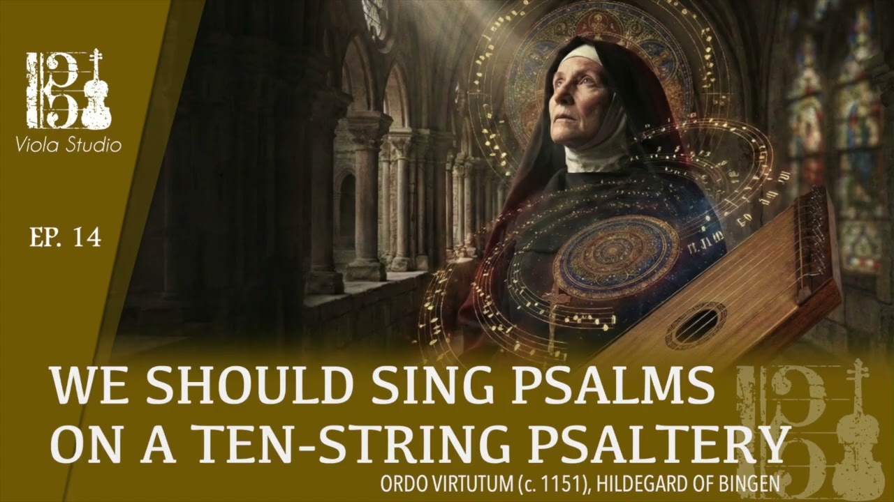 MUSIC HISTORY Ep. 14 - WE SHOULD SING PSALMS ON A TEN-STRING PSALTERY