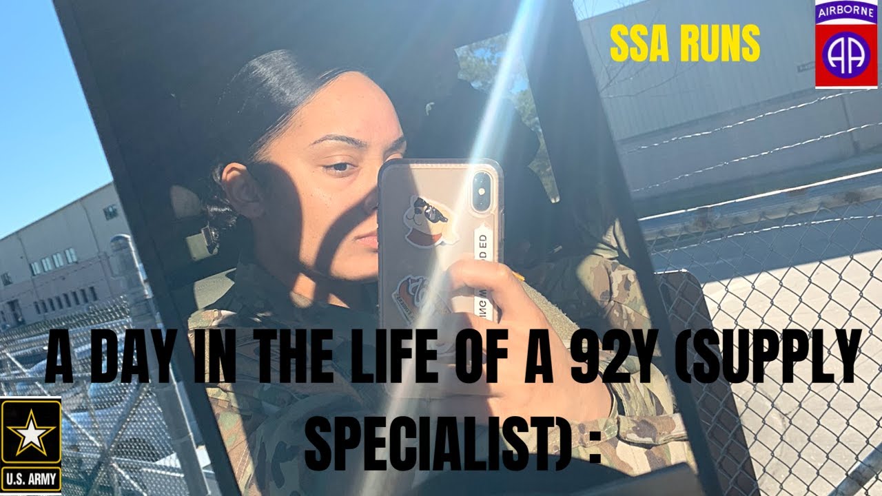 A DAY IN THE LIFE OF A 92Y(Supply Specialist) : SSA RUNS