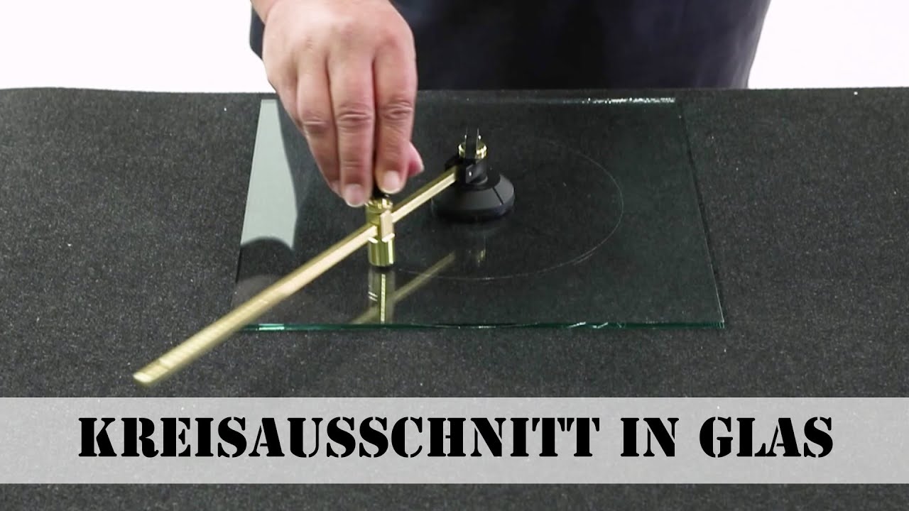 Glas schneiden: Kreisausschnitte