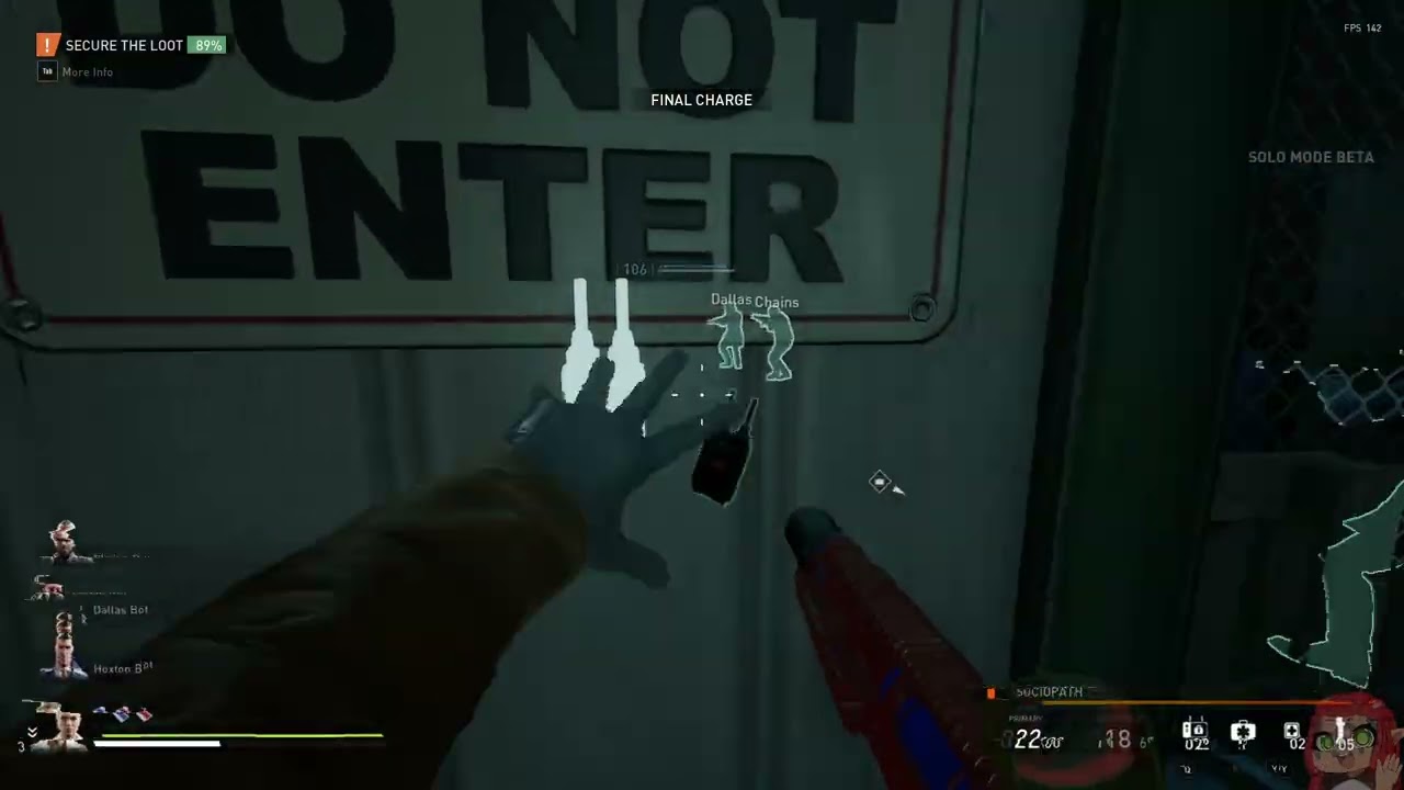Payday 3 - Delivery Charge - Solo Loud - Overkill