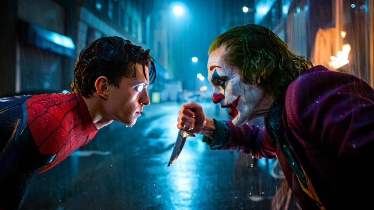 The Final Showdown: Spider-Man Battles the Joker