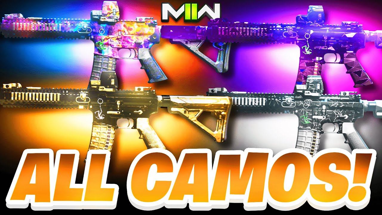 ALL MASTERY CAMOS & CAMO CHALLENGES EXPLAINED FOR MW2!🔥