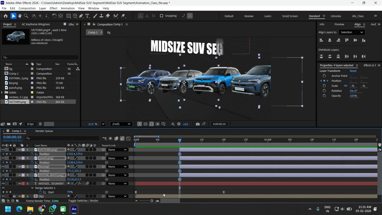 Motion graphics Doubt session